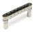 GraphTech PS-8863-C0 ResoMax NV2 6mm post Tune-O-Matic Bridge with String Saver Saddles - Black Nickel