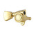Grover GRO502K RotoGrip Locking Electric Guitar Machine Heads - Gold
