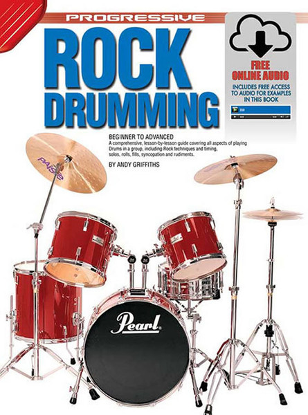 Progressive Rock Drumming Book with Online Audio & Video