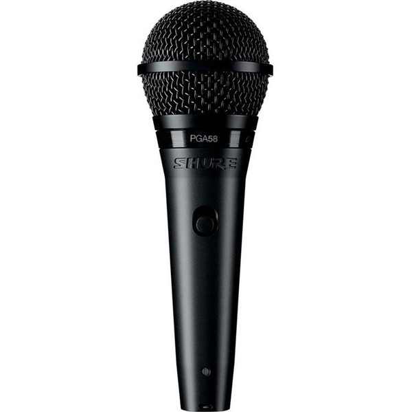Shure PGA58 Dynamic Vocal Microphone with XLR-XLR Cable