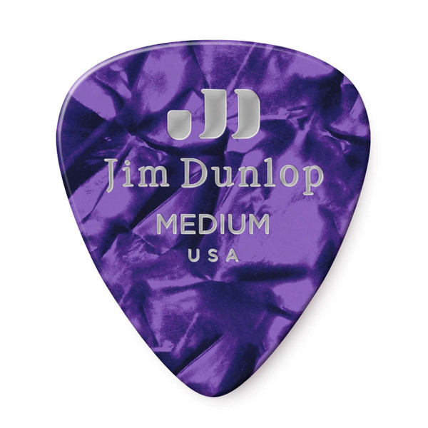 Jim Dunlop Purple Pearl Classics Genuine Celluloid Pick