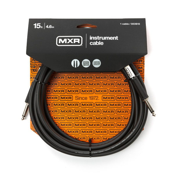 MXR 15 foot Noiseless Instrument Cable