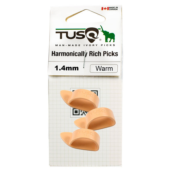 Graph Tech 1.4mm TUSQ Warm Tone Thumb Pick 3-pack