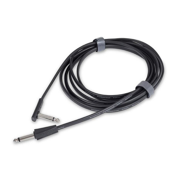 RockBoard 3m Straight to Angled Flat Instrument Cable