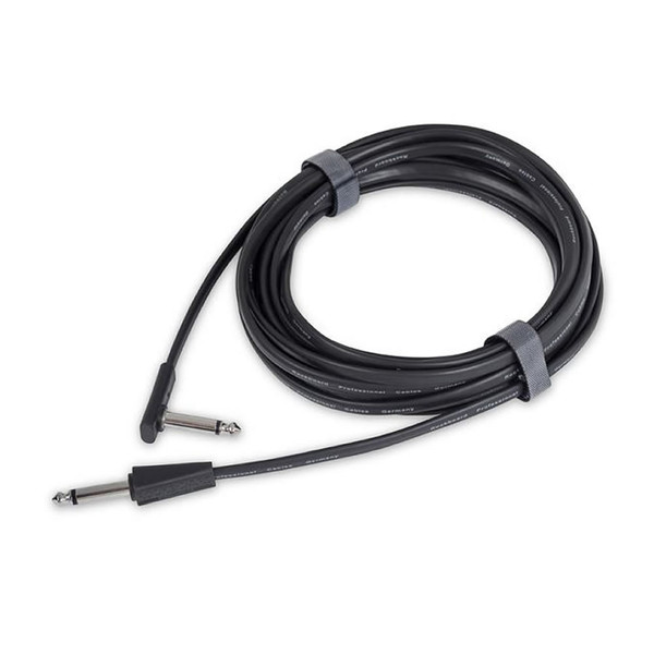 RockBoard 6m Straight to Angled Flat Instrument Cable