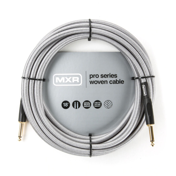 MXR 18 foot Pro Series Woven Instrument Cable