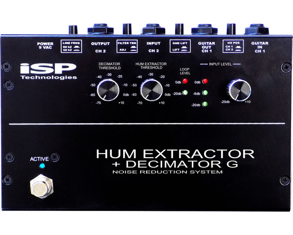 ISP Technologies Hum Extractor + Decimator G Pedal