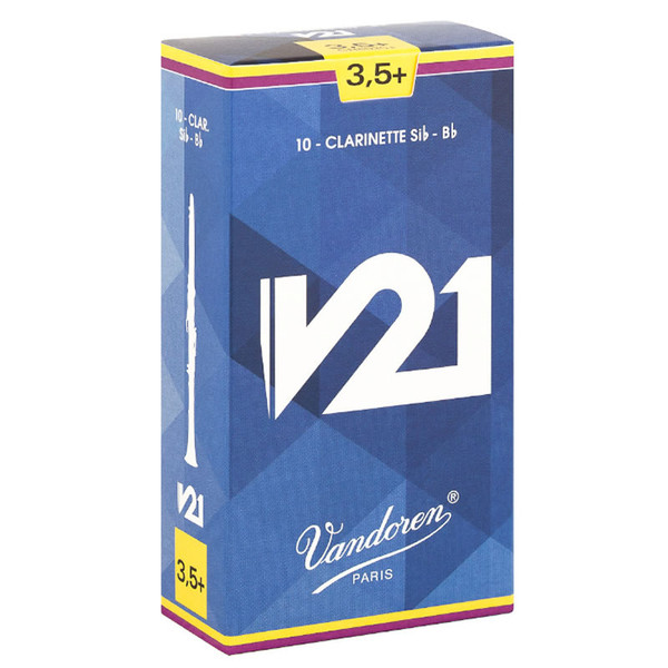 Vandoren Bb Clarinet V21 Reeds - Box of 10