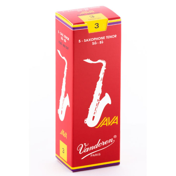 Vandoren Java Red Tenor Saxophone Reeds - Box of 5
