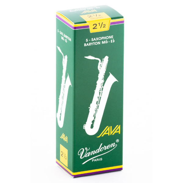 Vandoren Java Baritone Saxophone Reeds - Box of 5