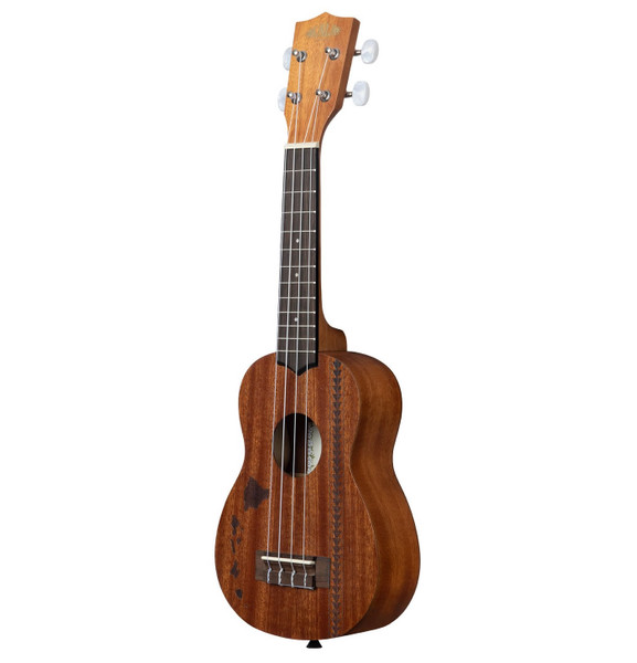 Kala Satin Mahogany Soprano - Tattoo & Hawaiian Islands