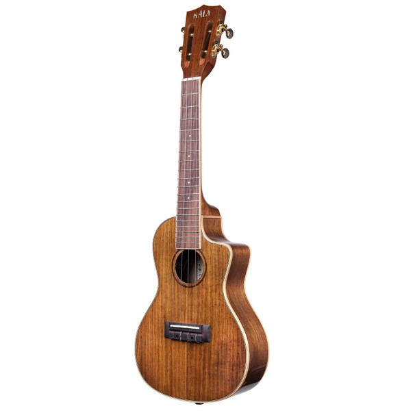 Kala Hawaiian Koa Gloss Concert Ukulele with Pickup