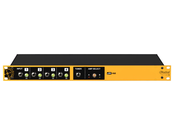 Radial Engineering JX42 V2 4 Input, 2 Output Guitar and Amp Switcher