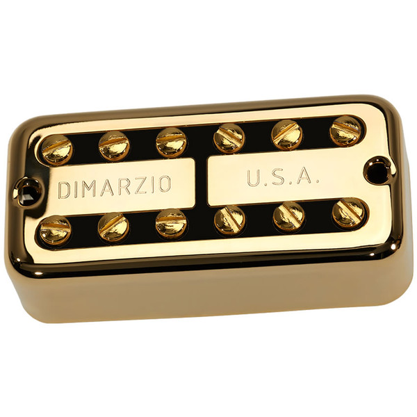DiMarzio PAF®'TRON Bridge - Gold with Black Insert
