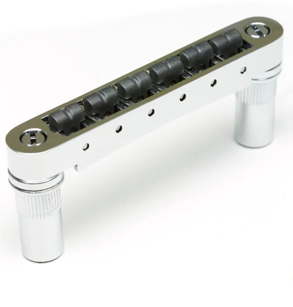 GraphTech PS-8863-C0 ResoMax NV2 6mm post Tune-O-Matic Bridge with String Saver Saddles GraphTech PS-8863-C0 ResoMax NV2 6mm post Tune-O-Matic Bridge with String Saver Saddles