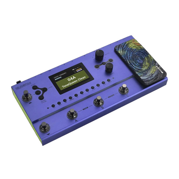 Mooer GE-200 Pro Li Rechargeable Multi-Effects Processor - Purple