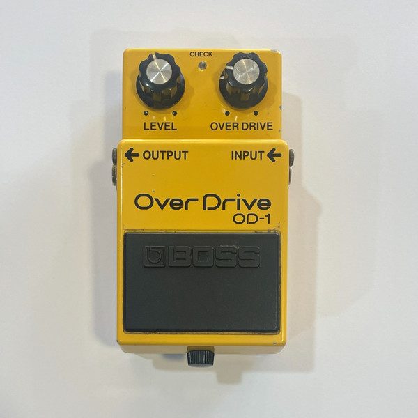 BOSS OD-1 Overdrive Pedal - October 1983 - Made in Japan