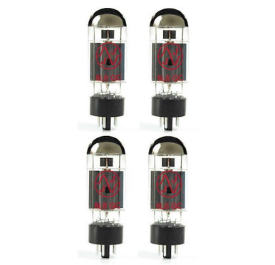 JJ Electronic 6L6 Matched Quad Power Tubes - bmusic