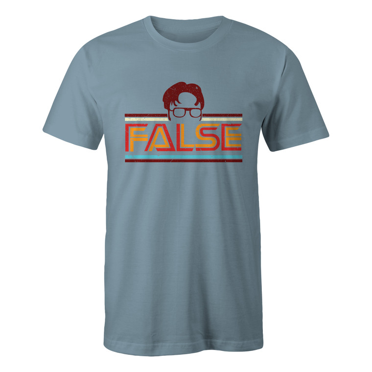 The Office Dwight Schrute FALSE Mens T-shirt