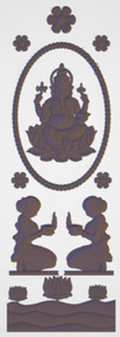 Folding Screen_____Carved_____733