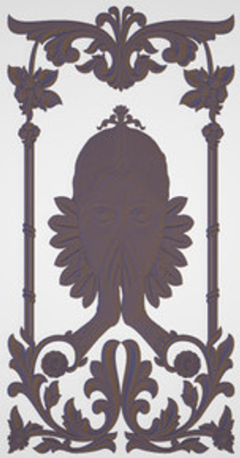 Folding Screen_____Carved_____677