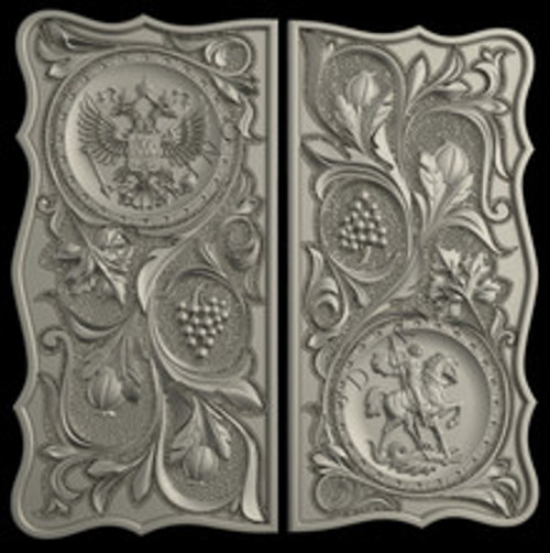 Folding Screen_____Carved_____647