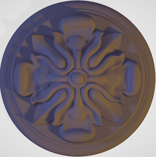 Rosette_____Carved_____0758
