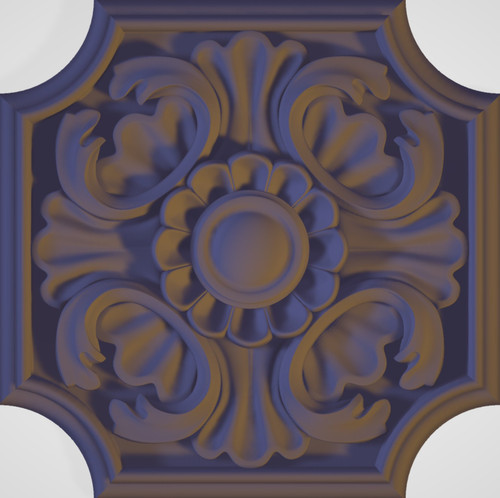Rosette_____Carved_____0749