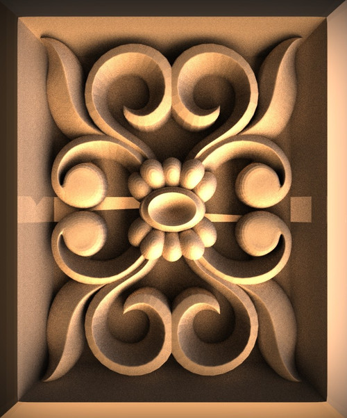 Rosette_____Carved_____0748