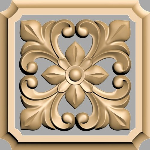 Rosette_____Carved_____0743