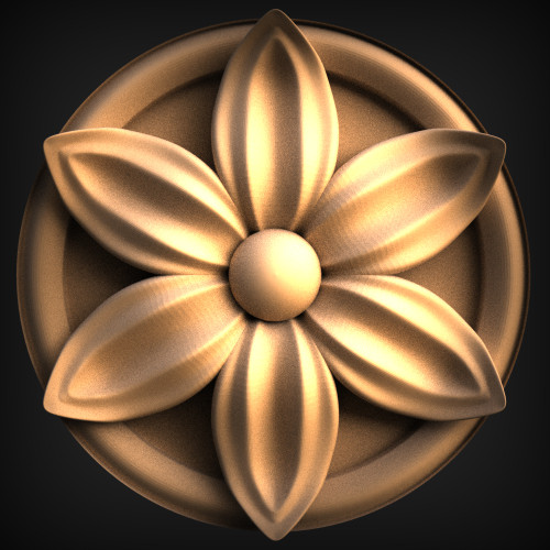 Rosette_____Carved_____0658