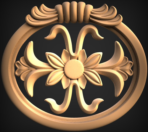 Rosette_____Carved_____0651