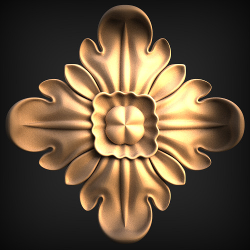 Rosette_____Carved_____0647