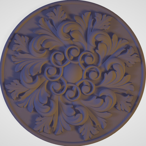 Rosette_____Carved_____0455