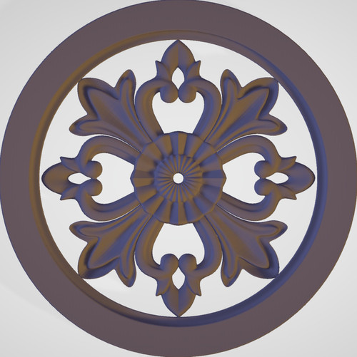Rosette_____Carved_____0448