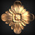 Rosette_____Carved_____0647