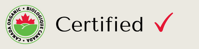 Pilling Foods Organic Gluten Free Products are certified by Canada Organic as being 100% Organic