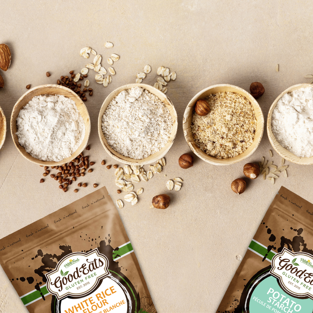 Discover our Gluten Free and Organic flours and meals right here in Ontario. If you're looking for a Gluten Free product supplier 'near me', then click on our Find our Products page to learn about our suppliers.