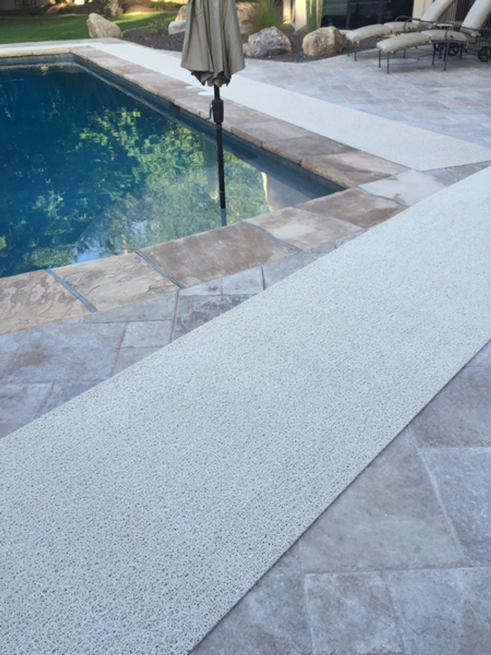 PEM Lightweight Pool Deck Matting - 6 x 15 Foot Roll