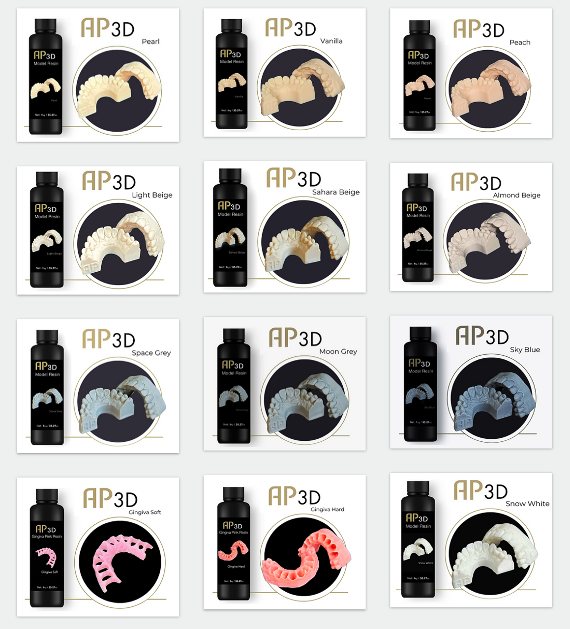 AP3D Model Resin