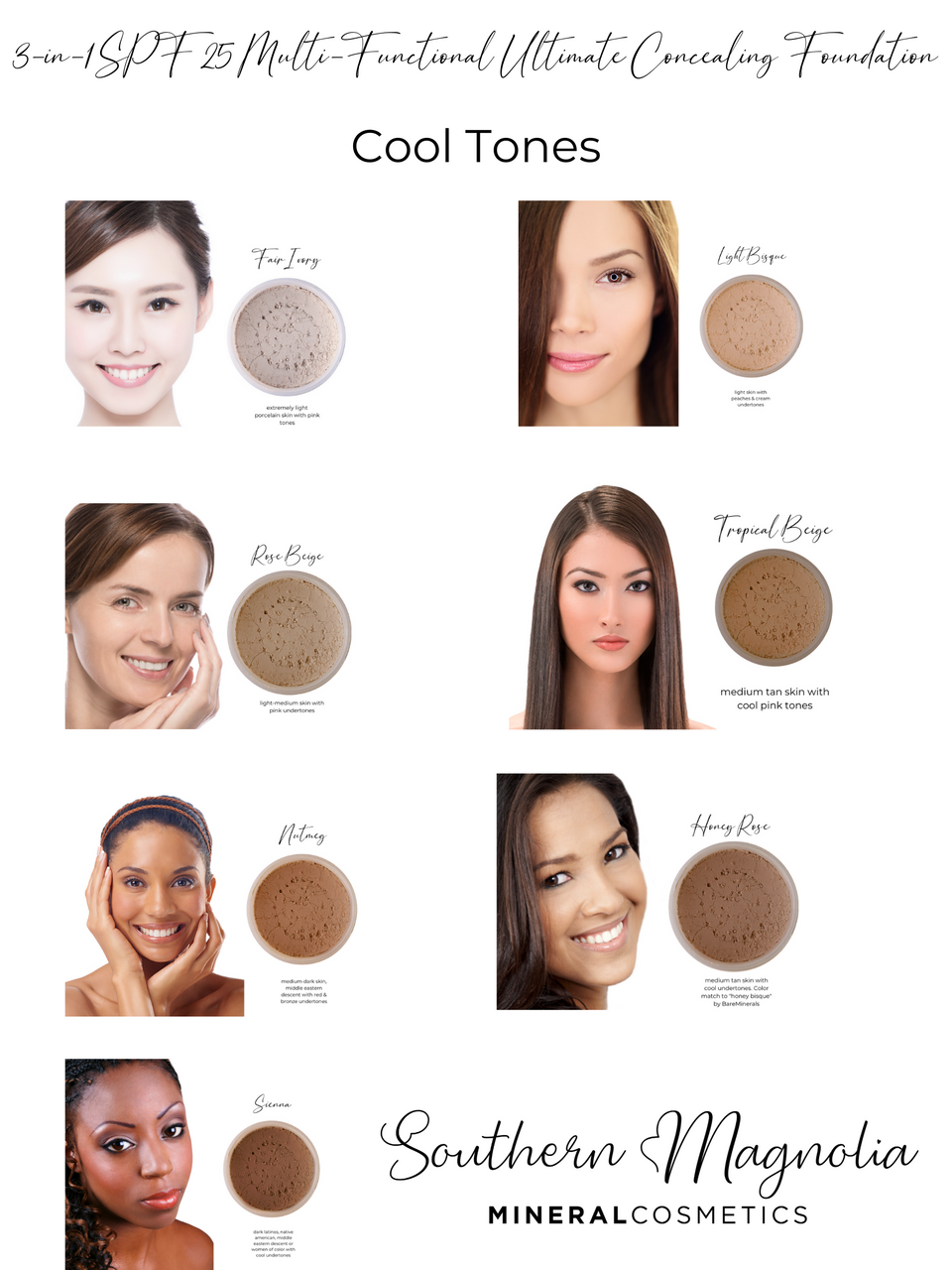 concealer, powder all in one | SMM Cosmetics