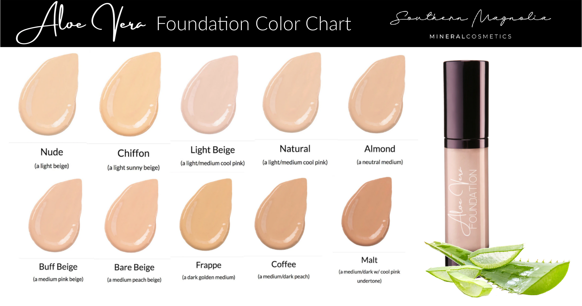 foundation with pink tones