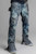 GUYS DYED SHREDDED DENIM