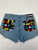 Comic Patch denim shorts 4