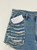 Comic Patch denim shorts 4