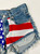 Custom USA Denim Shorts