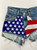 Custom USA Denim Shorts