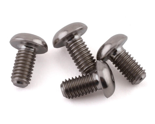 3x5mm "Grade 5" Titanium Button Head Hex Screw (4)