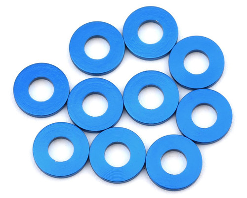 7.8x3.5x2.0mm Aluminum Hub Spacer Washer (Blue) (10)