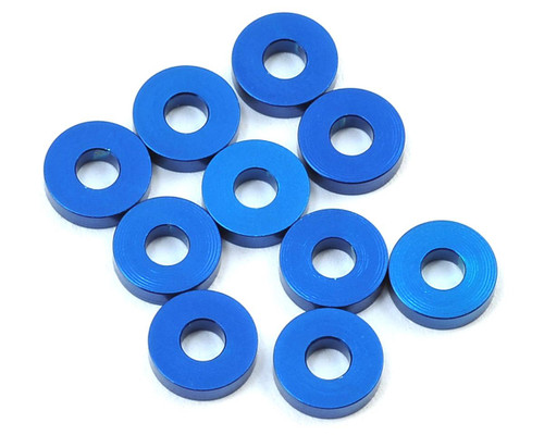 7.8x2.0mm Aluminum Bulkhead Washer (Blue) (10)